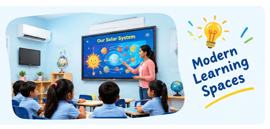 Digitally enabled comfortable classroom